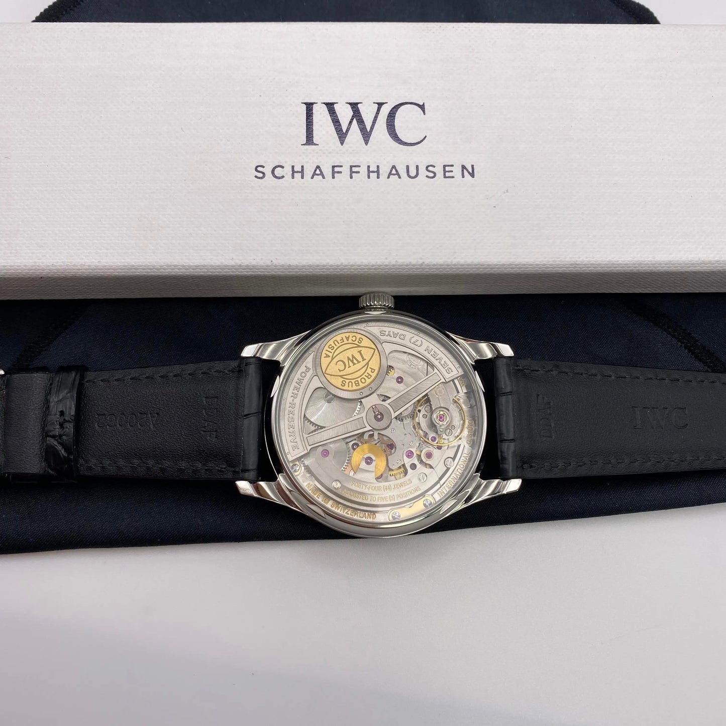 9th image of IWC IWC Portuguese 7-Day Wristwatch, PreOwned condition