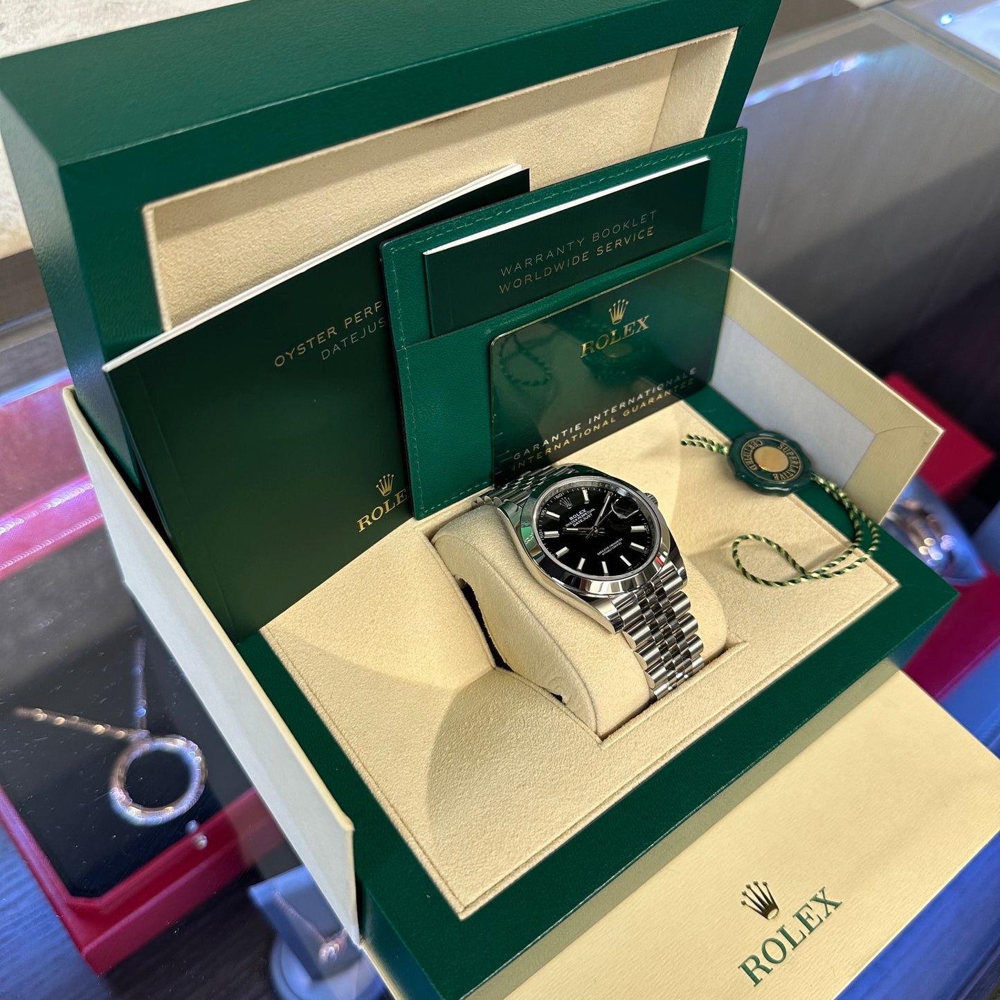 10th image of Rolex Rolex Datejust 126300 Wristwatch, Unworn condition