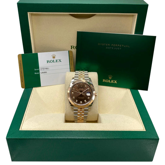 1st image of Rolex Rolex Datejust 126301 Wristwatch, PreOwned condition