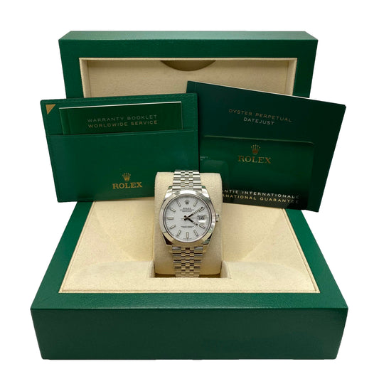 1st image of Rolex Rolex Datejust 126300 Wristwatch, Unworn condition