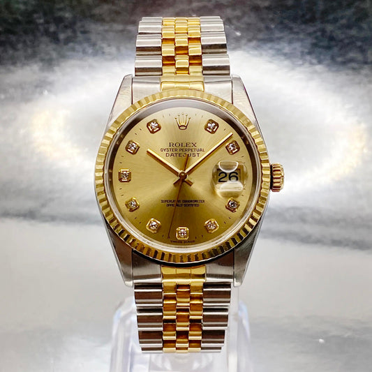 1st image of Rolex Rolex Datejust 16233 Wristwatch, PreOwned condition