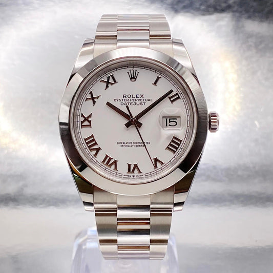 1st image of Rolex Rolex Datejust 126300 Wristwatch, PreOwned condition