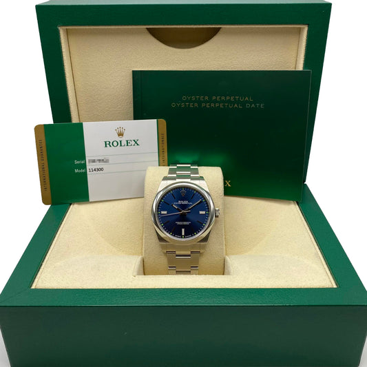 1st image of Rolex Rolex Oyster Perpetual 114300 Wristwatch, PreOwned condition