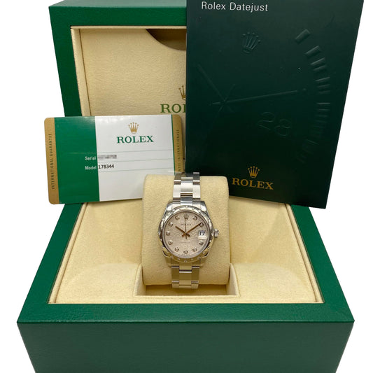 1st image of Rolex Rolex Datejust 178344 Wristwatch, PreOwned condition