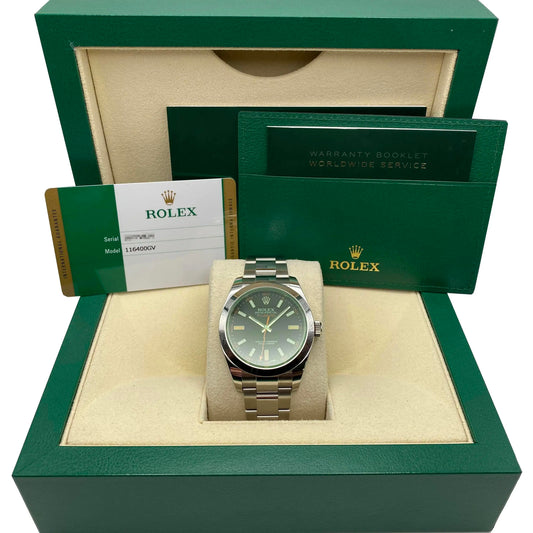 1st image of Rolex Rolex Milgauss 116400GV Wristwatch, PreOwned condition