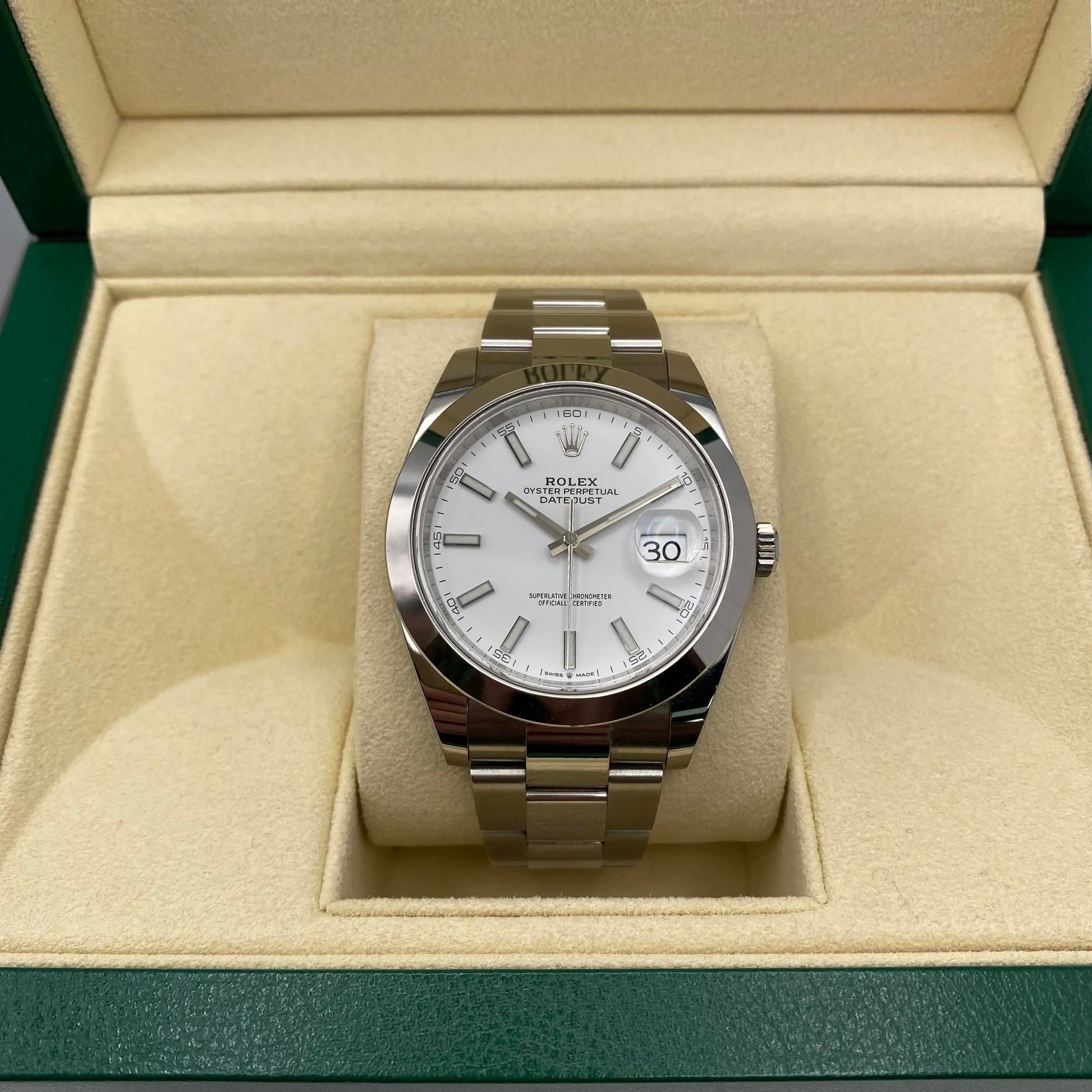 1st image of Rolex Rolex Datejust 126300 Wristwatch, Unworn condition