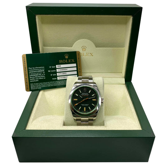 1st image of Rolex Rolex Milgauss 116400GV Wristwatch, PreOwned condition