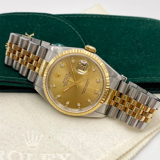 1st image of Rolex Rolex Datejust 16233 Wristwatch, PreOwned condition
