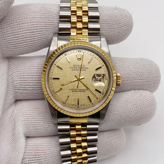 1st image of Rolex Rolex Datejust 16233 Wristwatch, PreOwned condition