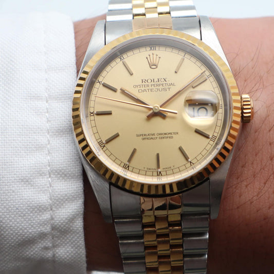 1st image of Rolex Rolex Datejust 16233 Wristwatch, PreOwned condition
