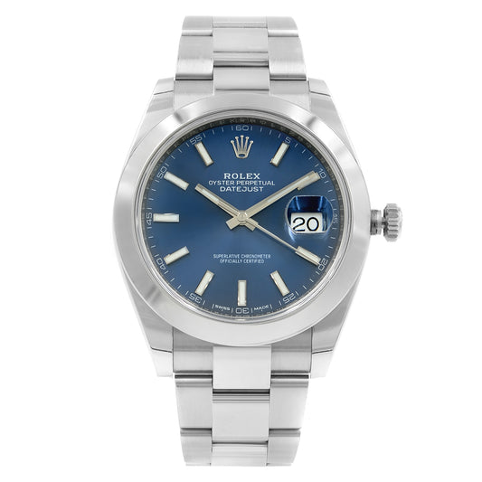 1st image of Rolex Rolex Datejust 126300 Wristwatch, PreOwned condition