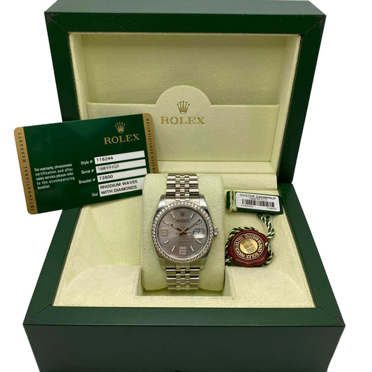 1st image of Rolex Rolex Datejust 116244 Wristwatch, PreOwned condition