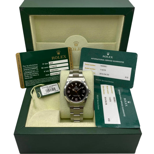 1st image of Rolex Rolex Explorer 114270 Wristwatch, PreOwned condition