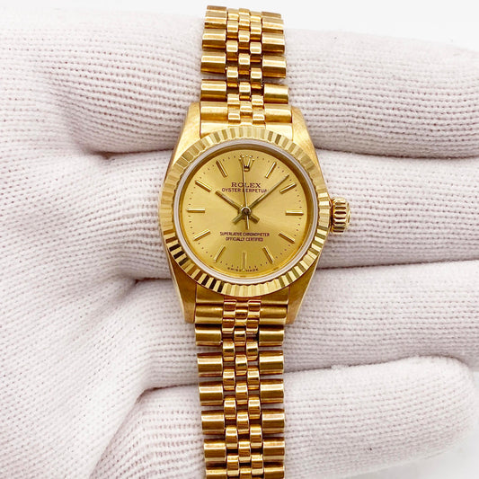 1st image of Rolex Rolex Oyster Perpetual Wristwatch, PreOwned condition