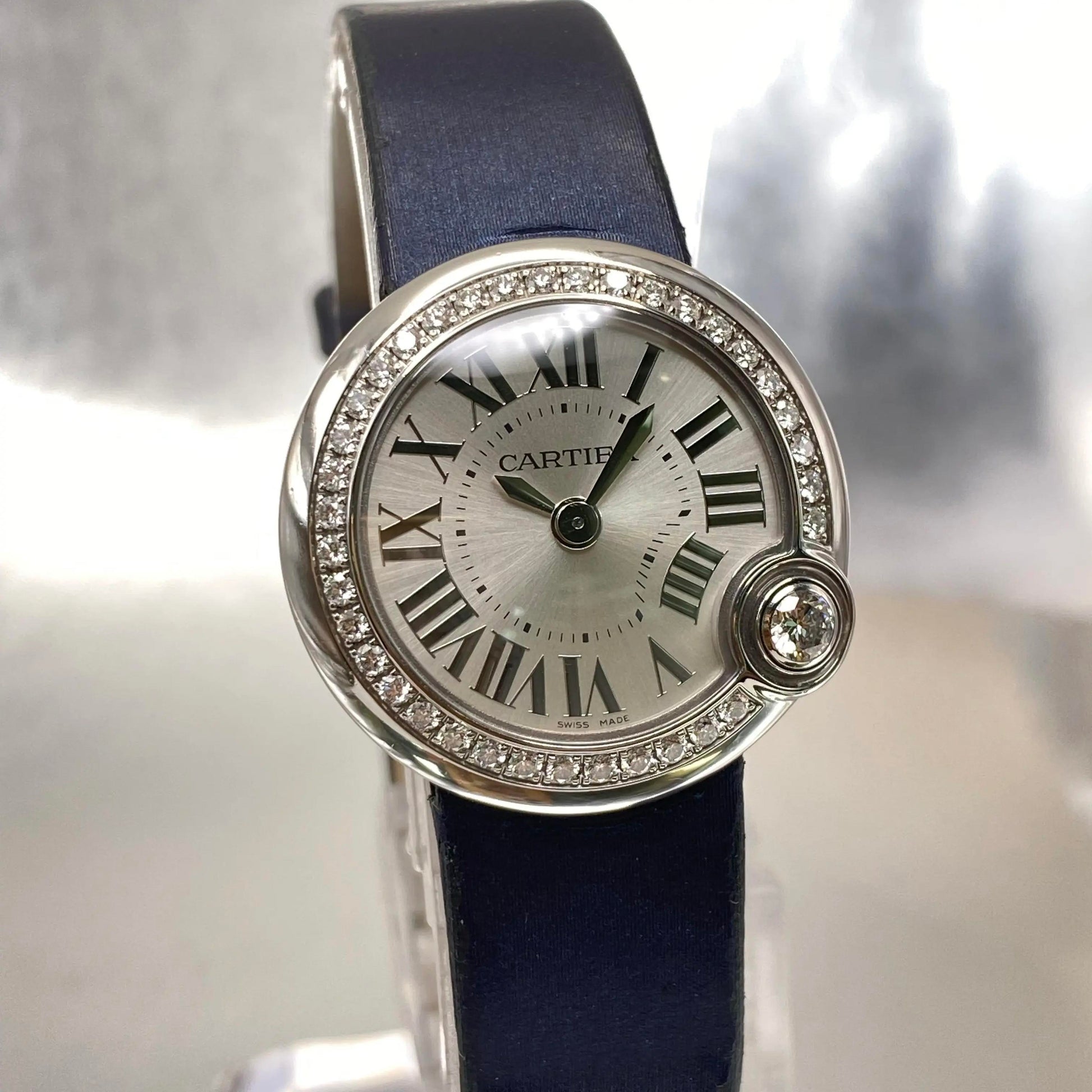 2nd image of Cartier Cartier Ballon Blanc Wristwatch, PreOwned condition