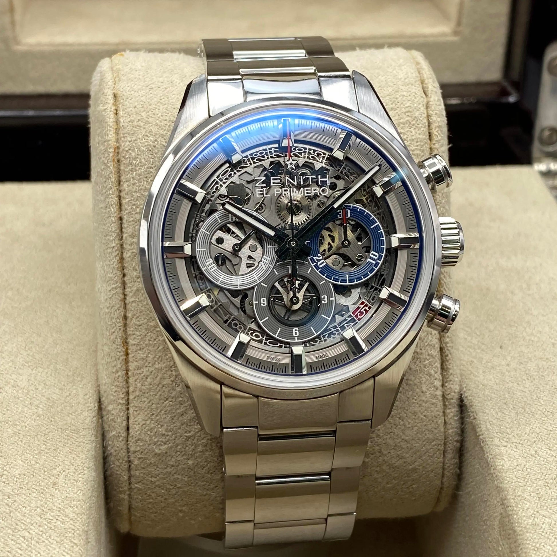 2nd image of Zenith Zenith Chronomaster El Primero Wristwatch, PreOwned condition