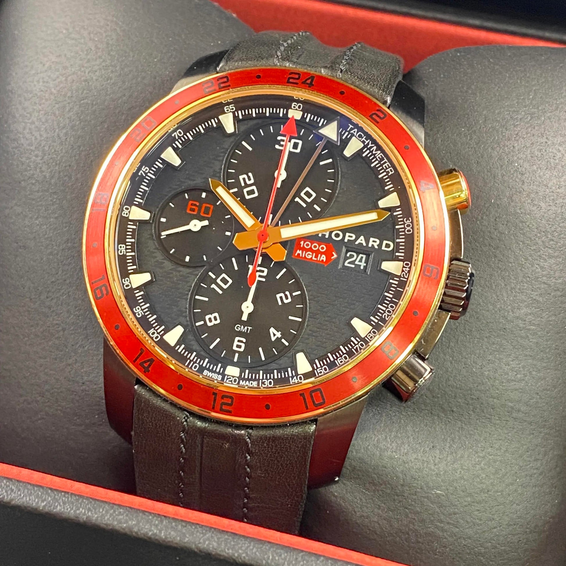 2nd image of Chopard Chopard Mille Miglia Zagato Wristwatch, PreOwned condition