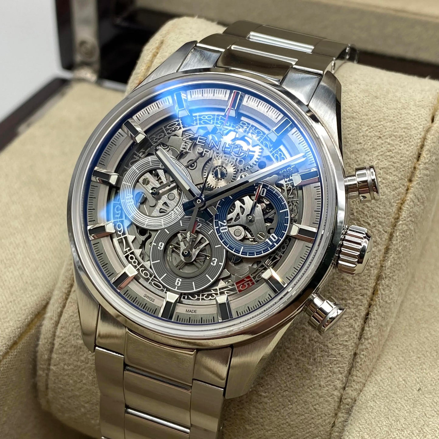 3rd image of Zenith Zenith Chronomaster El Primero Wristwatch, PreOwned condition