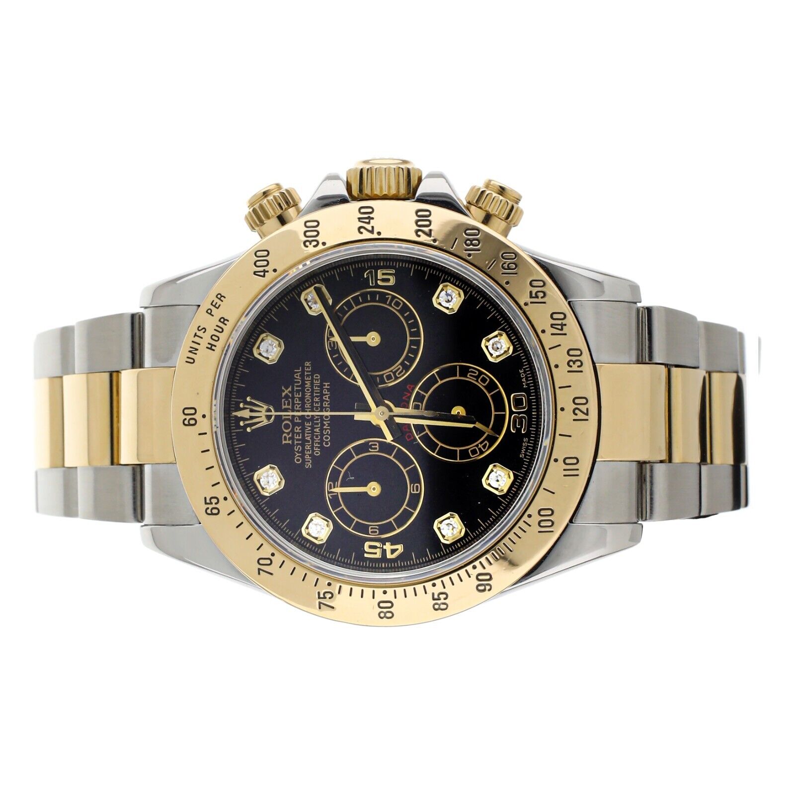 Tachymeter Bezel in Rolex Daytona