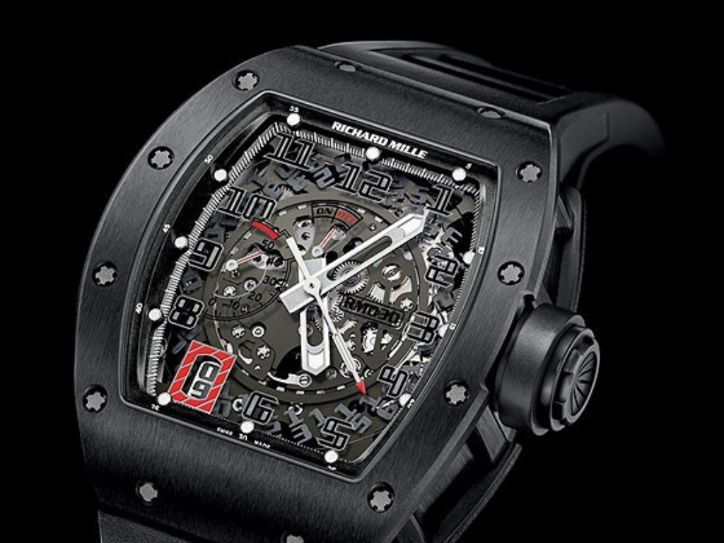 Richard Mille Black Titanium Watch