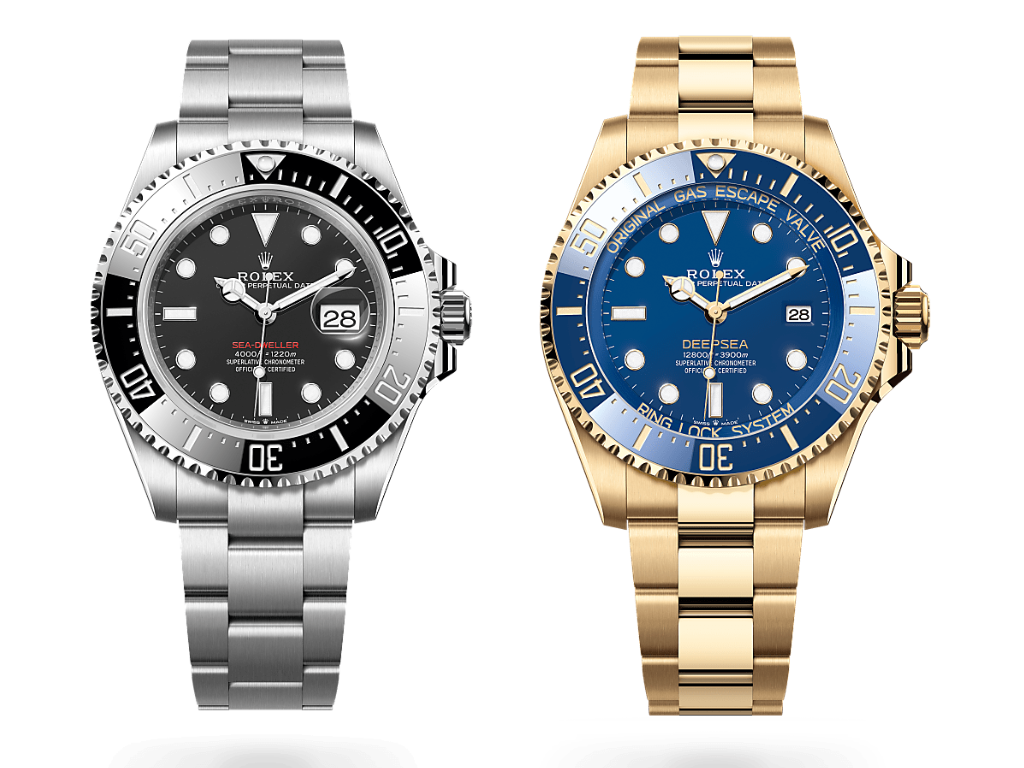 Rolex Sea-Dweller vs Deepsea