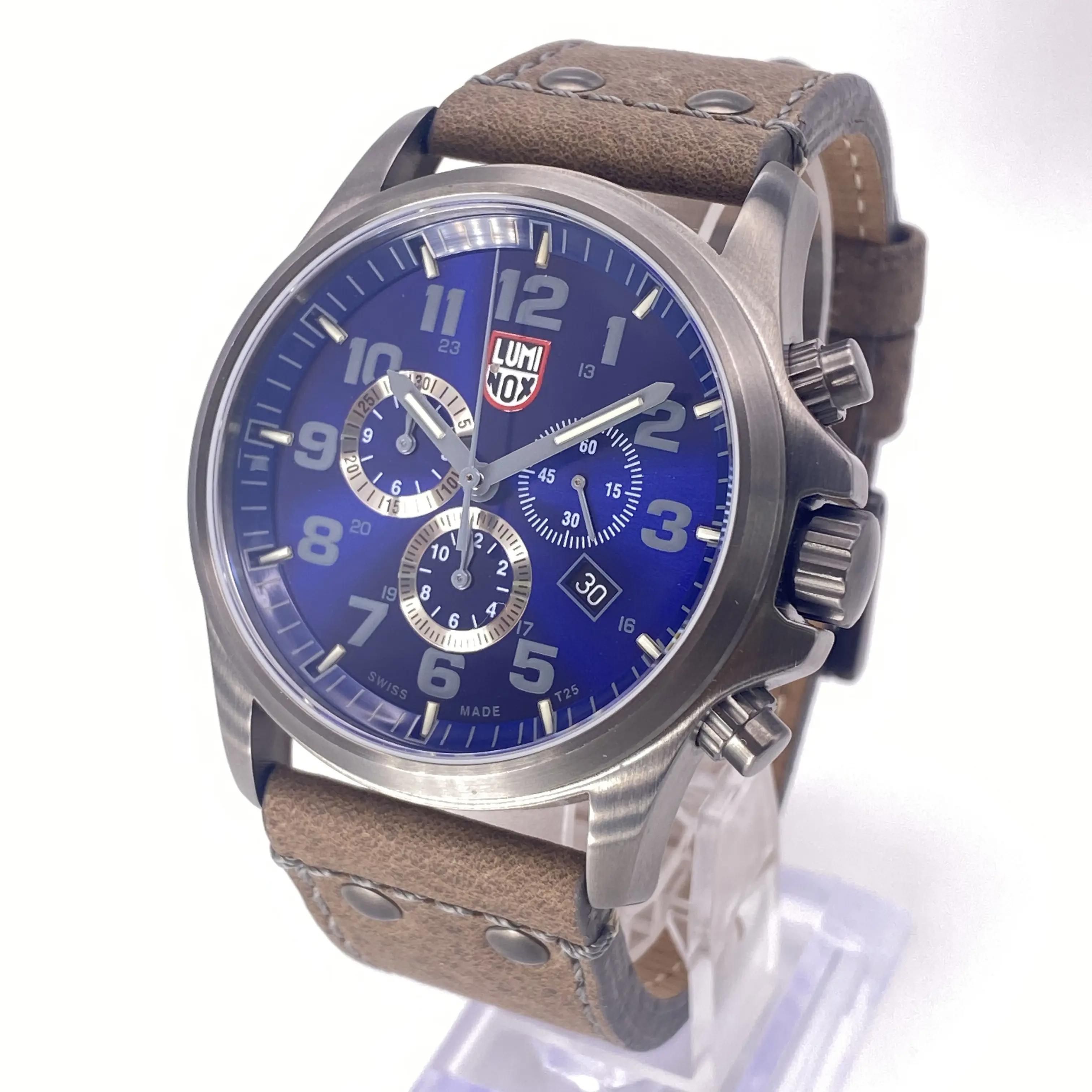 Luminox Atacama Field Chronograph 45mm Steel Blue Dial Quartz Mens